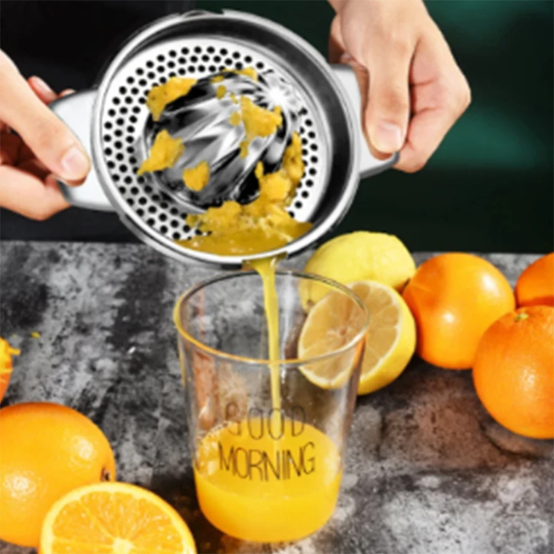 Immersion Hand Blender Set - 1Pc Portable Lemon Orange Manual Fruit