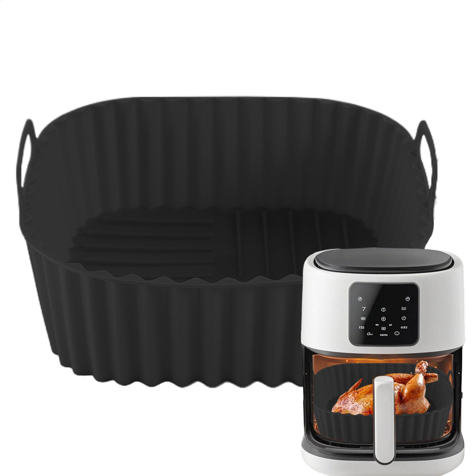 Air Fryer Silicone Pot Liner - Silicone Air Fryer Liners Pot Square