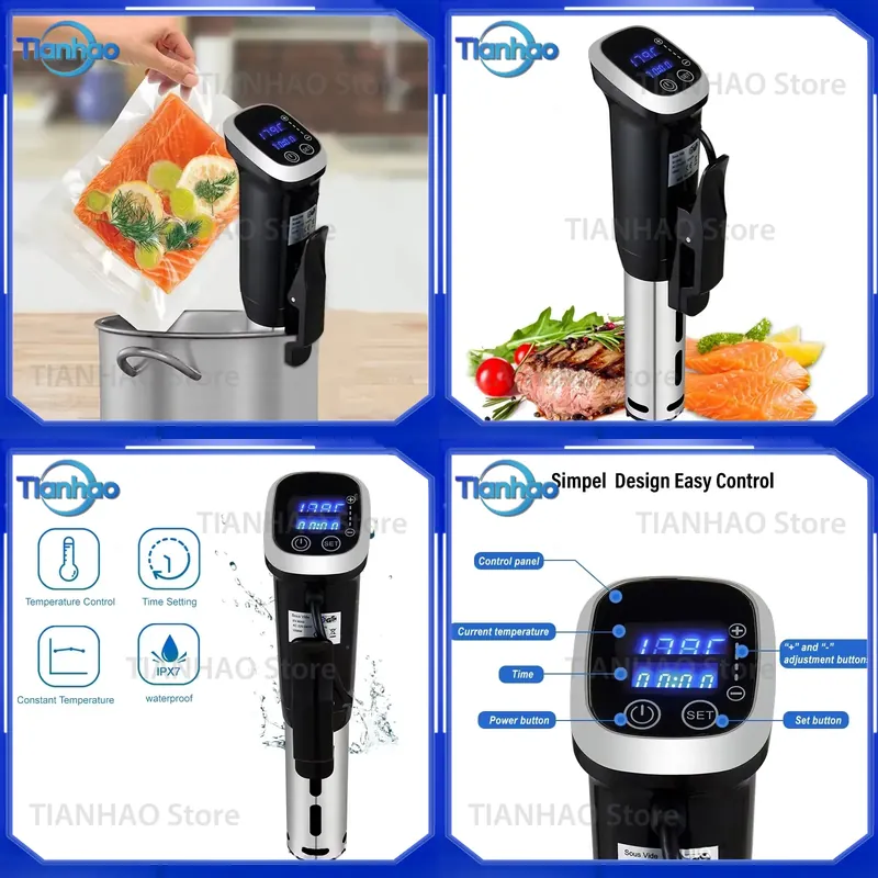 Digital Sous Vide Precision Cooker - IPX7 Waterproof Sous Vide Precision Cooker