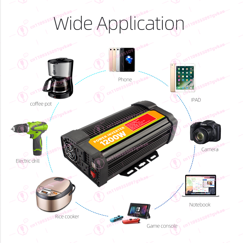 1200W Corrected Sine Wave Sing - Air Conditioners recension och pris