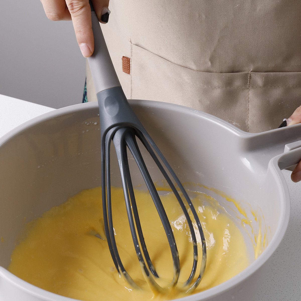1pcs Egg Beater Rotated Egg Mi - Immersion Hand Blender Set recension och pris