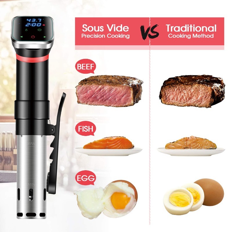 Digital Sous Vide Machine Low  - Digital Sous Vide Precision Cooker recension och pris
