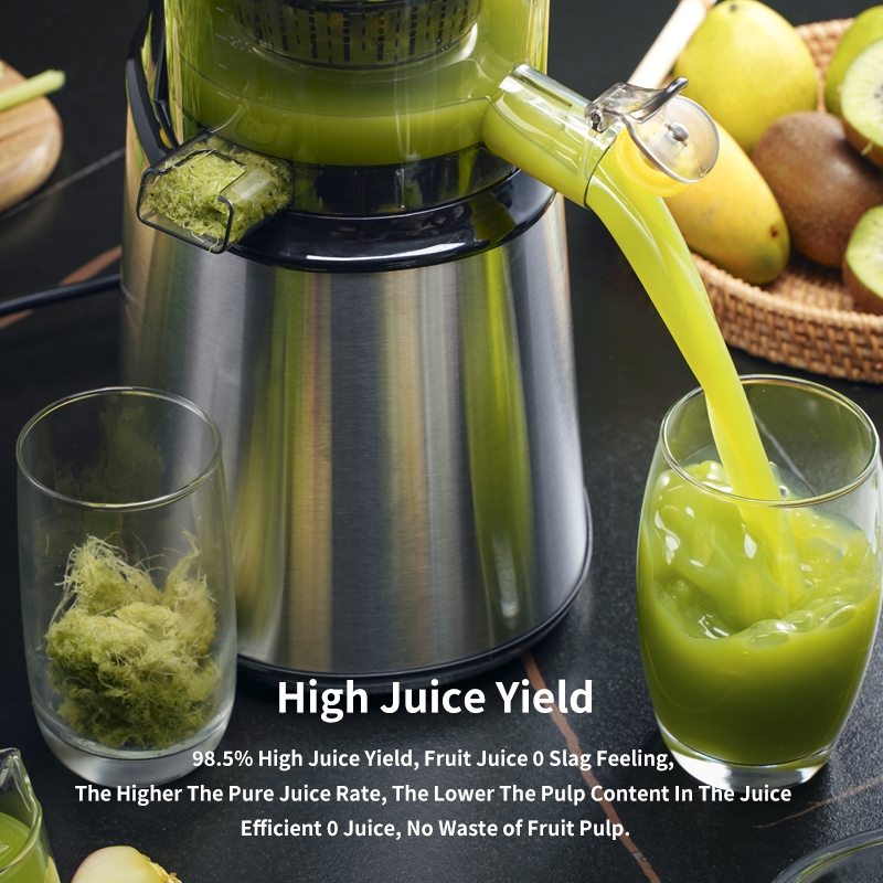 Vegetable Fruit Orange Extract - Electric Slow Juicer Cold Press recension och pris