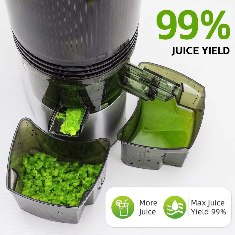 500Ml large feed chute cold pr - Electric Slow Juicer Cold Press recension och pris