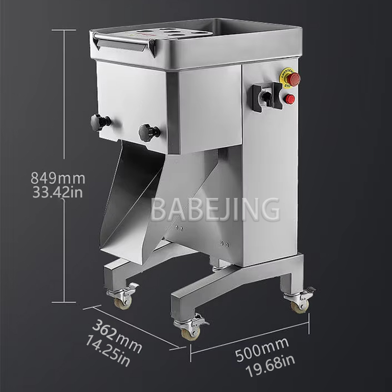 Electric Meat Slicer with 3mm  - Automatic Meat Slicer Home recension och pris