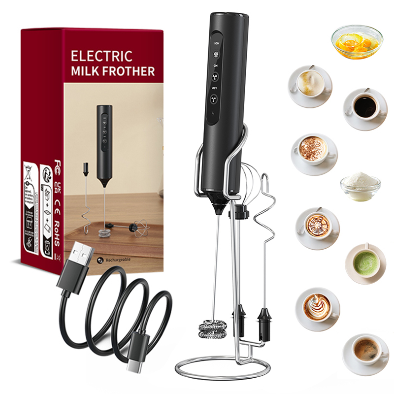 3 in 1 Electric Handheld Milk  - Electric Milk Frother Handheld recension och pris