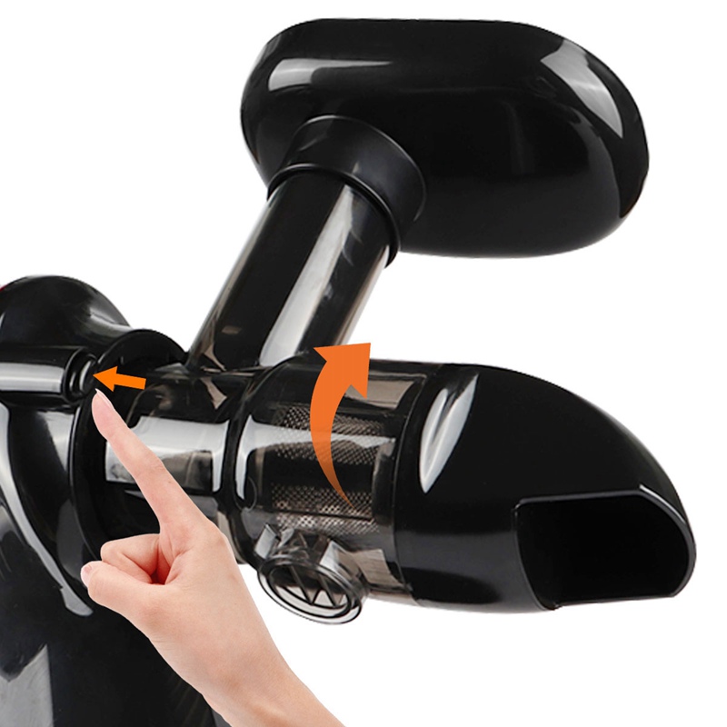 2026-Black Horizontal Slow Jui - Electric Slow Juicer Cold Press recension och pris