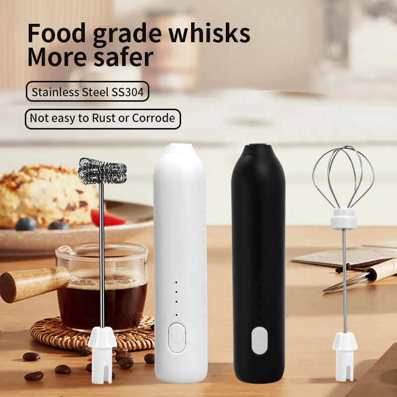 2 In 1 Electric Coffee Frother - Electric Milk Frother Handheld recension och pris