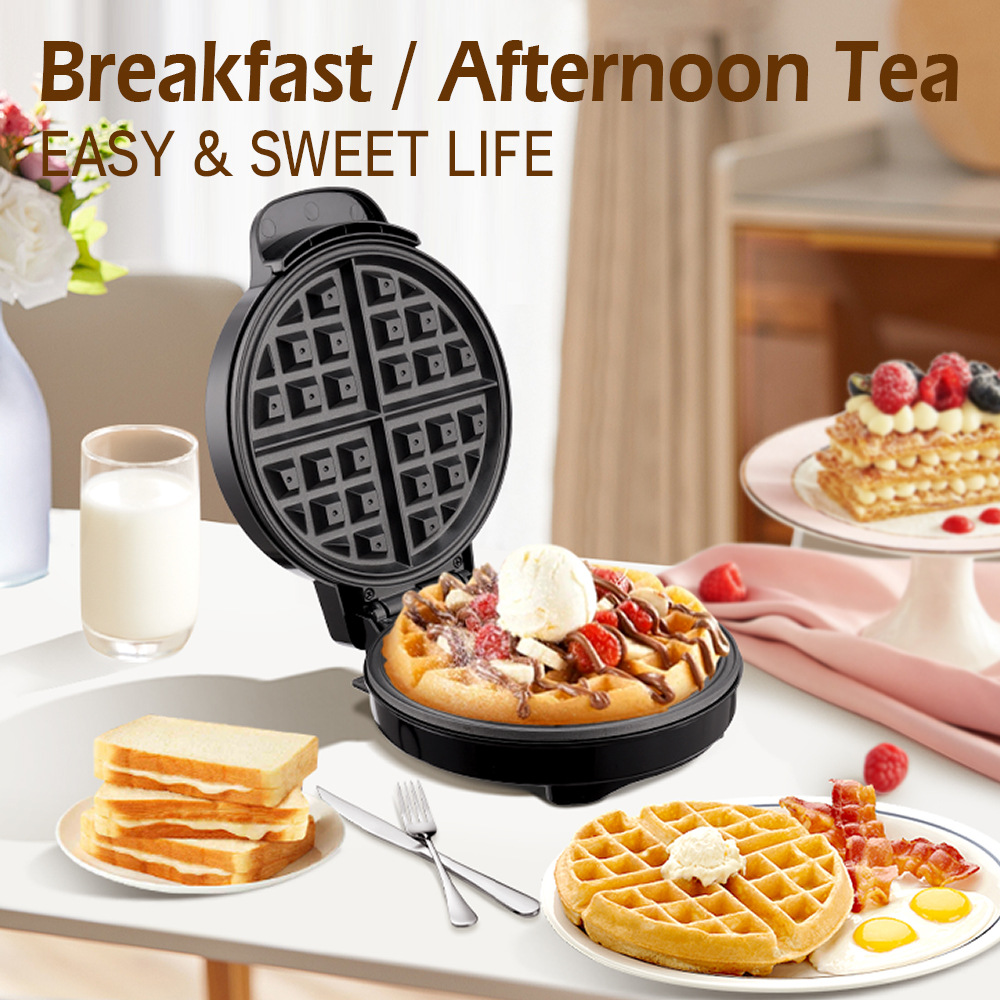 Breakfast Waffle Molds Egg Cak - Mini Waffle Maker Machine recension och pris