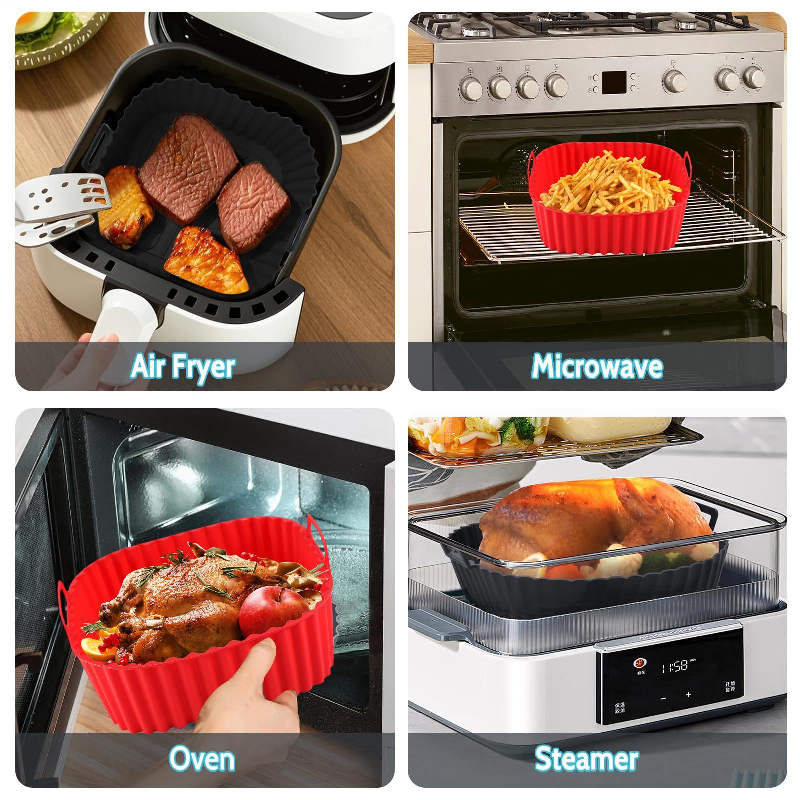 Silicone Air Fryer Liners Pot  - Air Fryer Silicone Pot Liner recension och pris