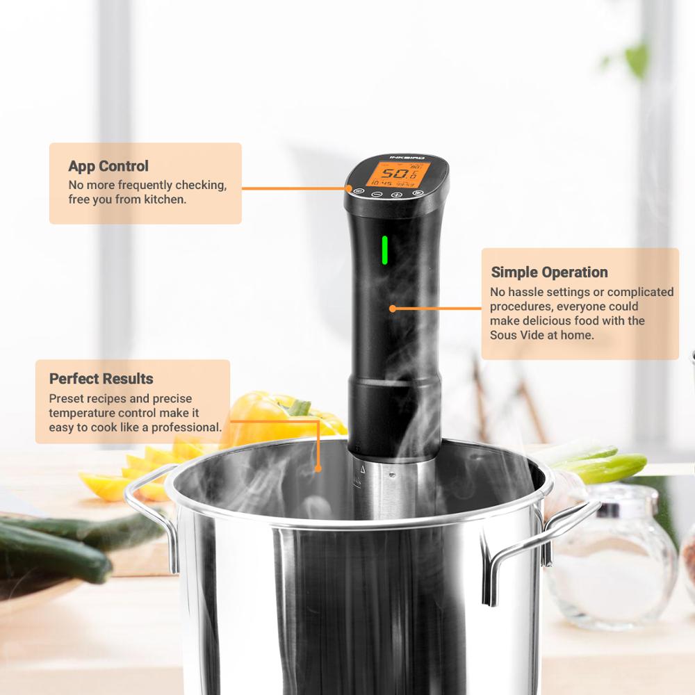 INKBIRD ISV-200W Wi-Fi Culinar - Digital Sous Vide Precision Cooker recension och pris