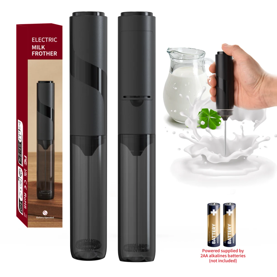 Stainless Steel Electric Milk  - Electric Milk Frother Handheld recension och pris
