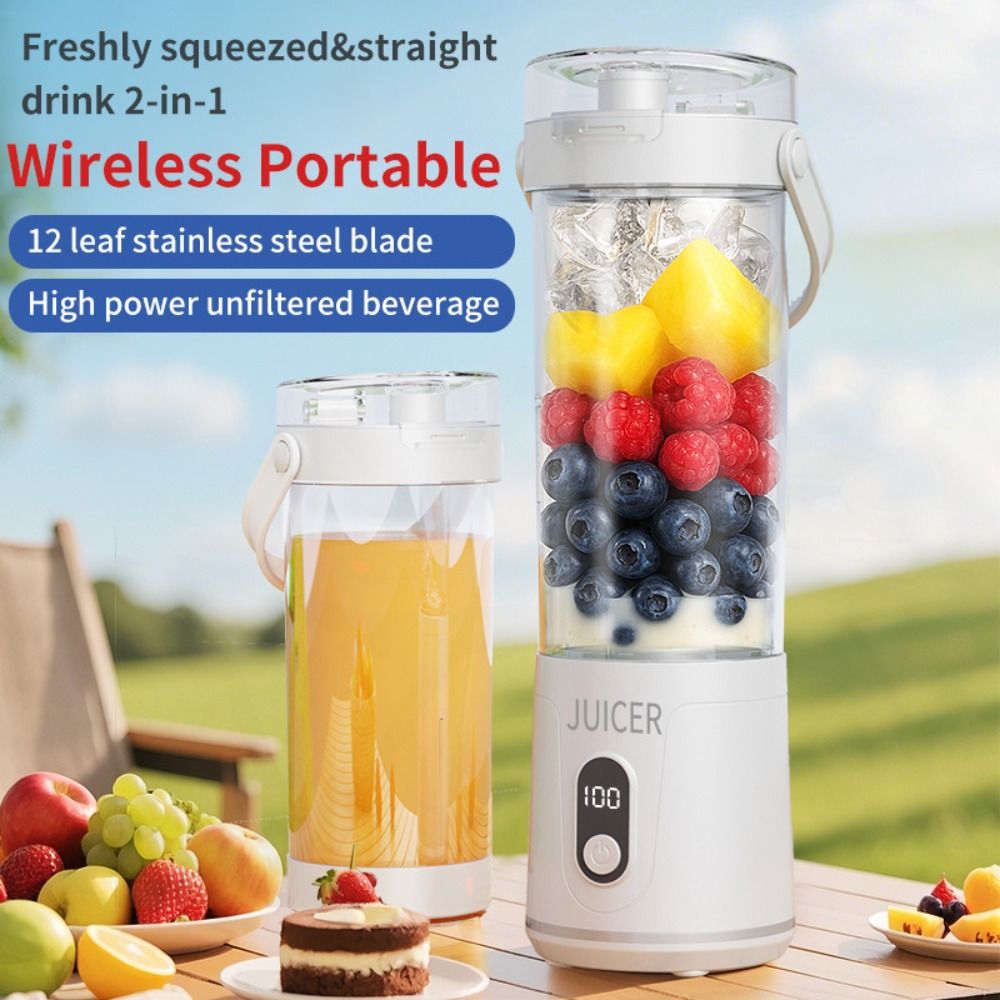 600ML Capacity Portable Blende - Portable Blender Usb Rechargeable recension och pris