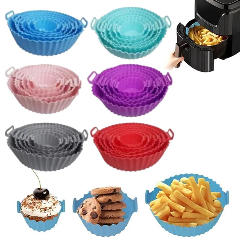 C Air Fryer Silicone Tray Baki - Air Fryer Silicone Pot Liner recension och pris