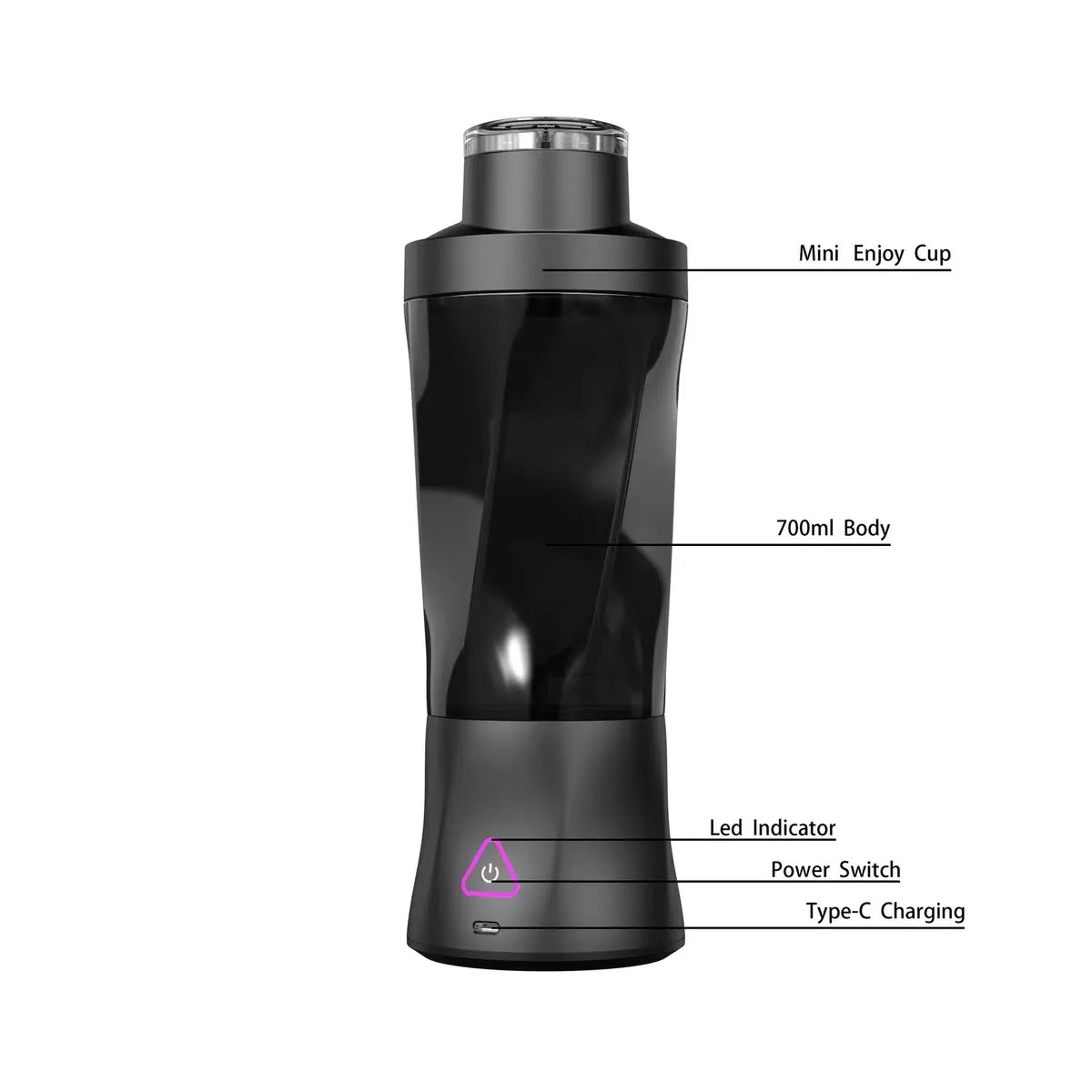 Portable Electric Juicer Blend - Portable Blender Usb Rechargeable recension och pris
