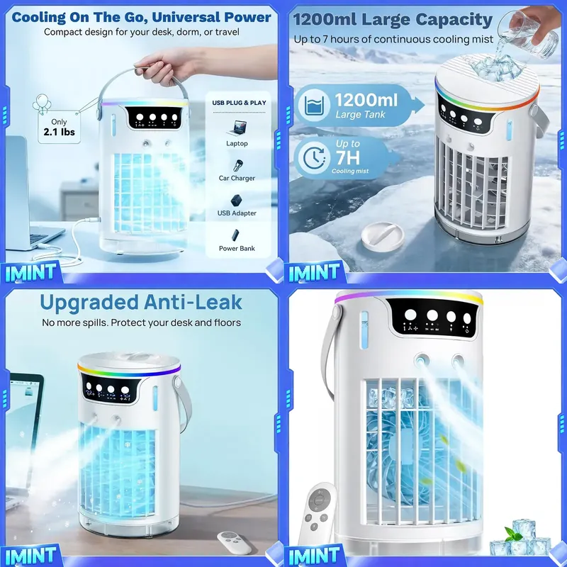 Portable Air Conditioners Fan, - Air Conditioners recension och pris