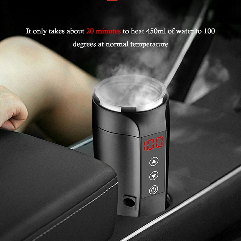 Smart Travel Car Mug 304 Stain - Electric Kettle Temperature Control recension och pris