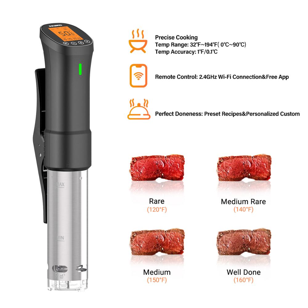 INKBIRD ISV-200W Wi-Fi Culinar - Digital Sous Vide Precision Cooker recension och pris