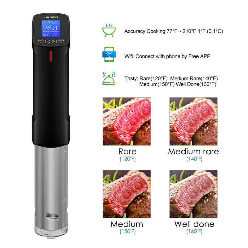 INKBIRD Sous Vide WI-FI Culina - Digital Sous Vide Precision Cooker recension och pris