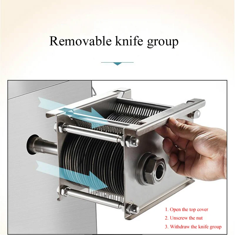 Electric Home&Commercial Meat  - Automatic Meat Slicer Home recension och pris