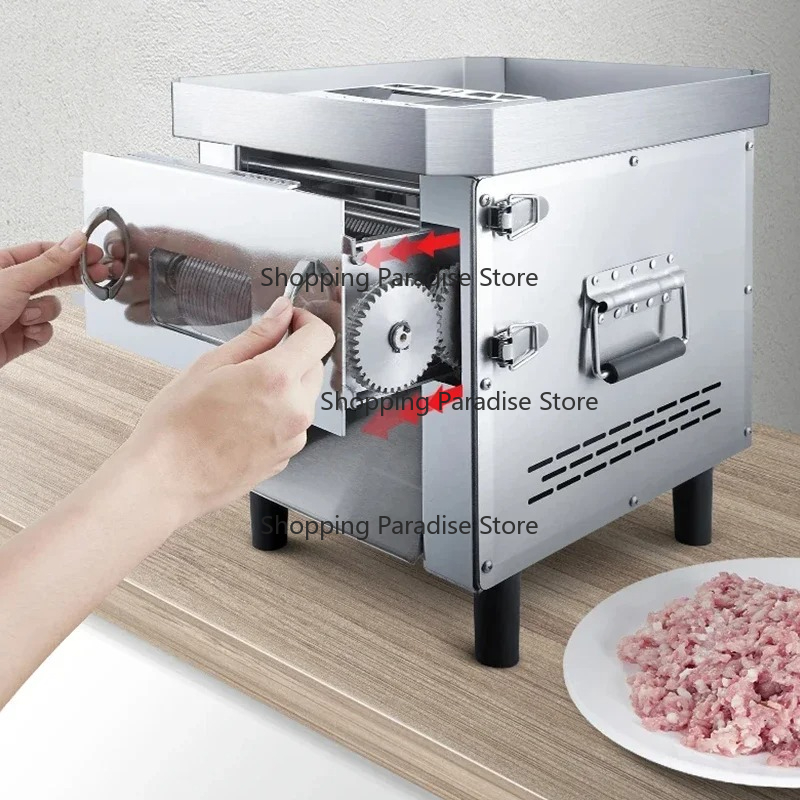 Multifunctional Commercial/Hom - Automatic Meat Slicer Home recension och pris