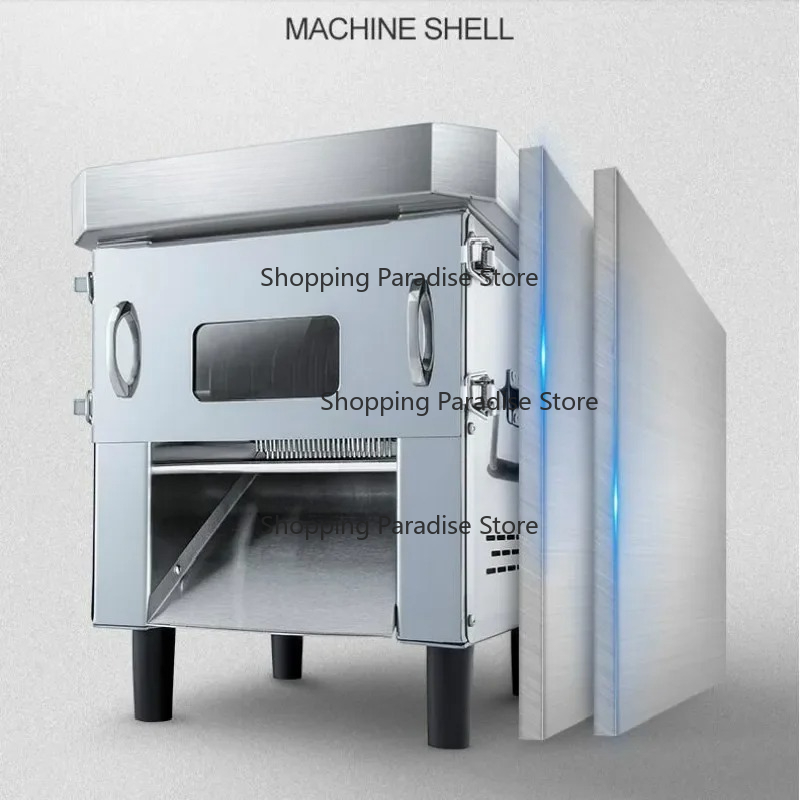 Multifunctional Commercial/Hom - Automatic Meat Slicer Home recension och pris