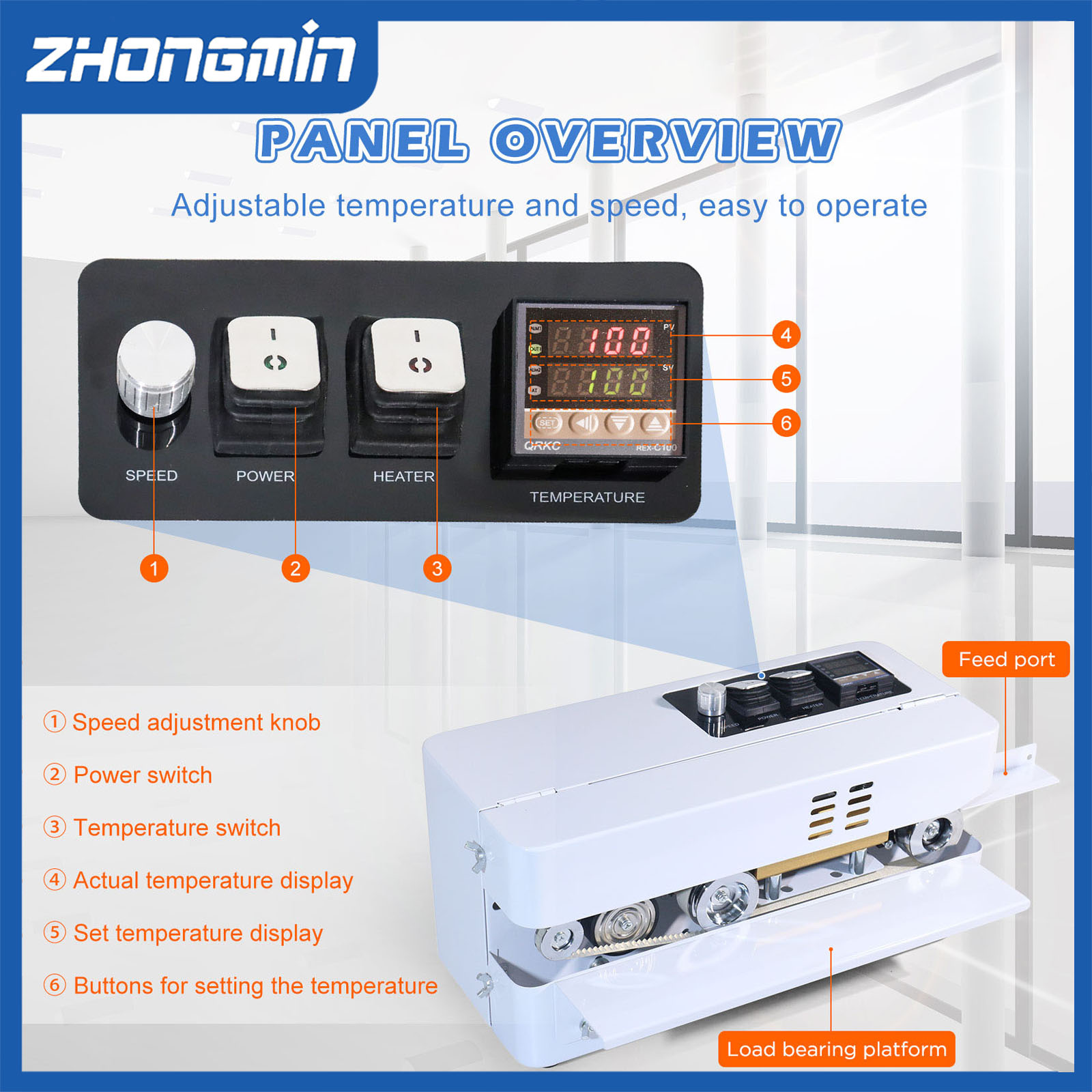 ZHONGMIN Electric Vacuum Seale - Food Vacuum Sealer Machine recension och pris