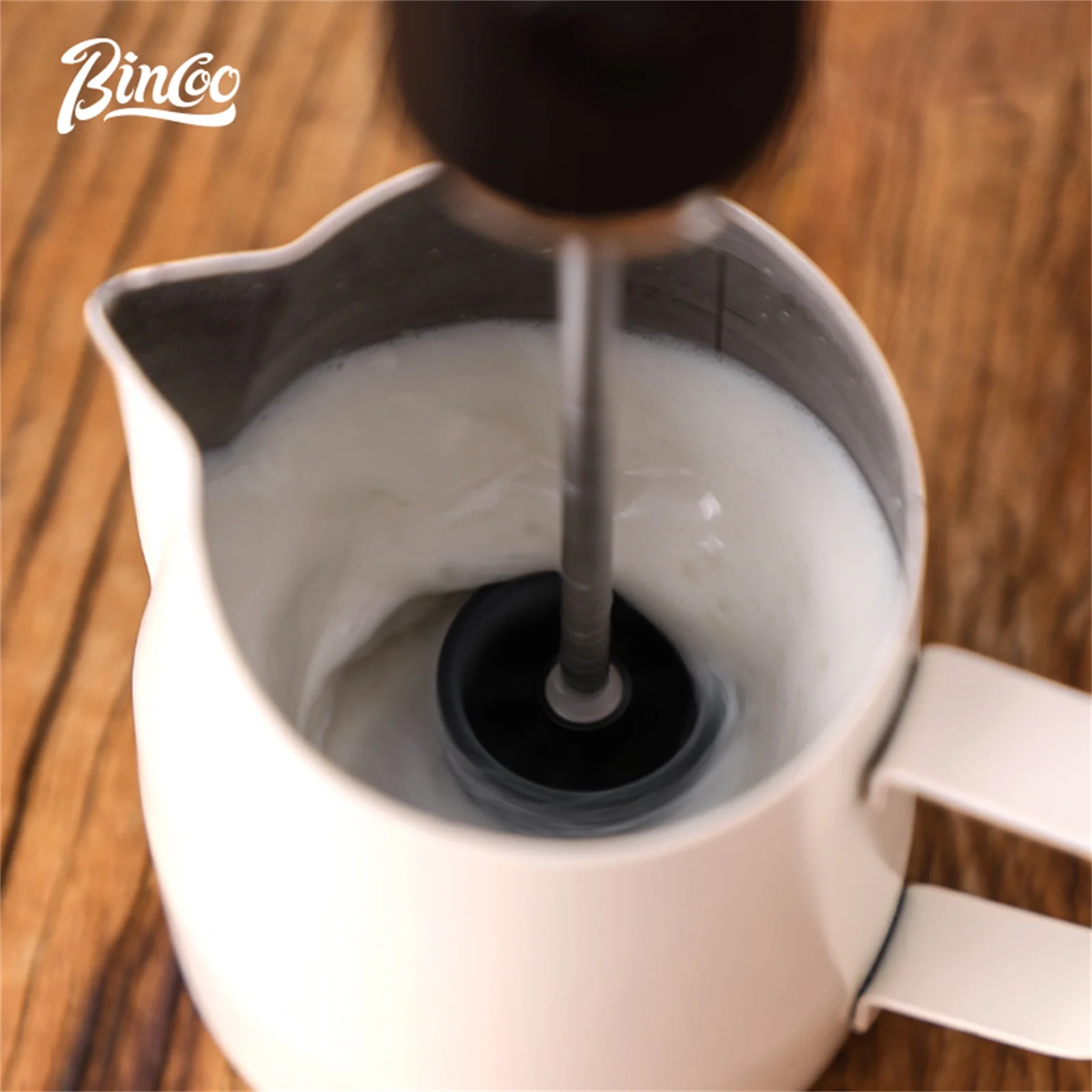 Bincoo New Milk Foamer Coffee  - Electric Milk Frother Handheld recension och pris