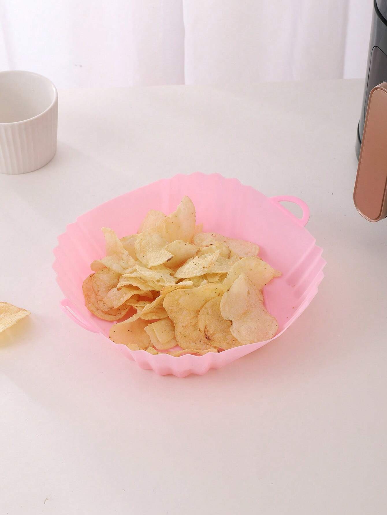 1pc Air Fryer Silicone Pot, Mo - Air Fryer Silicone Pot Liner recension och pris