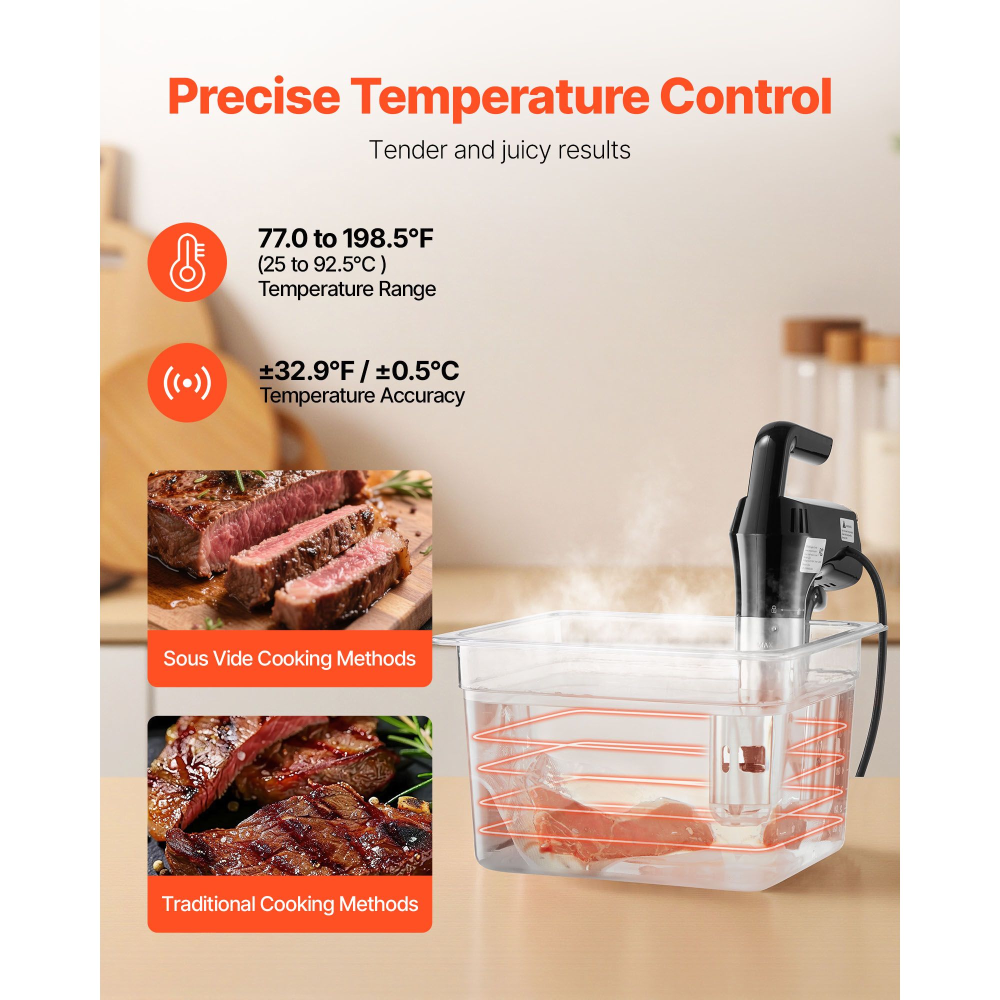 Sous Vide Precision Cooker, 11 - Digital Sous Vide Precision Cooker recension och pris
