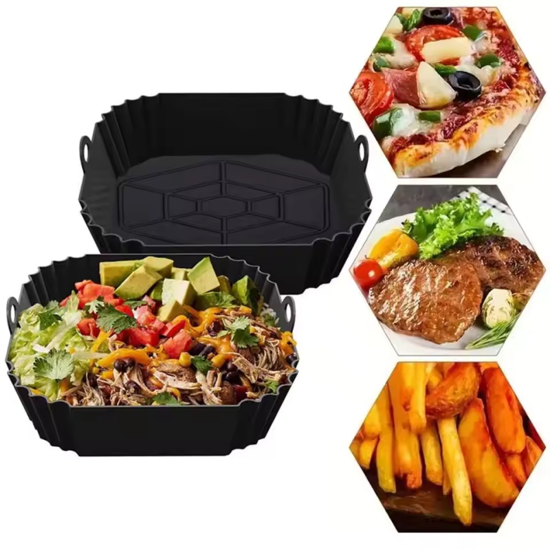 1pc Silicone Air Fryer Pot Tra - Air Fryer Silicone Pot Liner recension och pris
