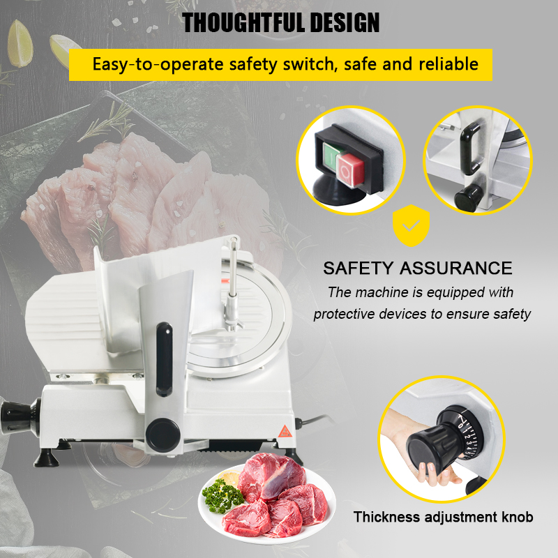 Commercial Electric Meat Slice - Automatic Meat Slicer Home recension och pris