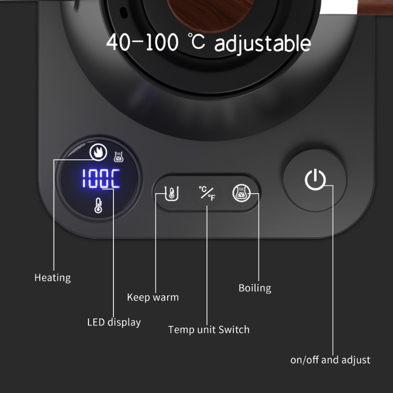 1200 Watt Intelligent Constant - Electric Kettle Temperature Control recension och pris