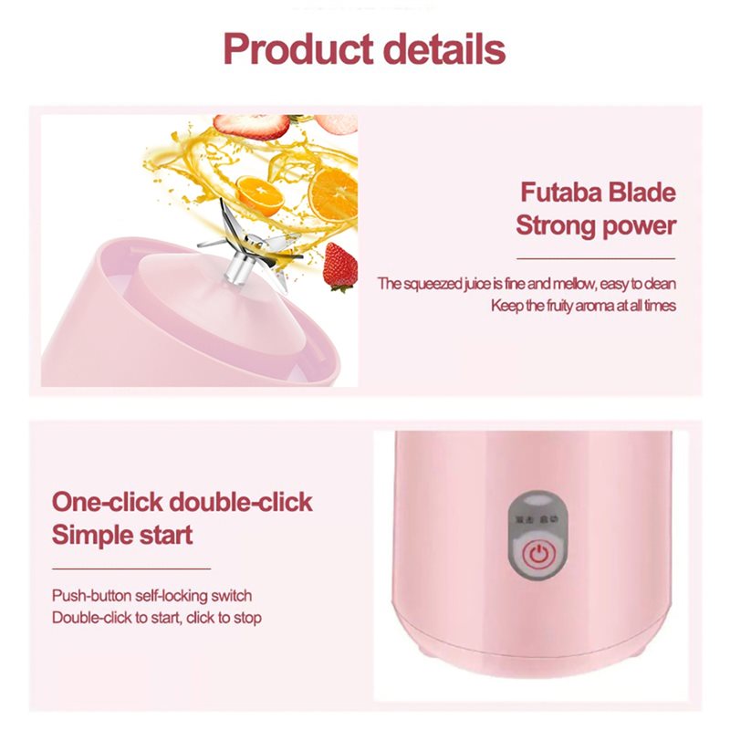 ABBP-Usb Rechargeable Portable - Portable Blender Usb Rechargeable recension och pris