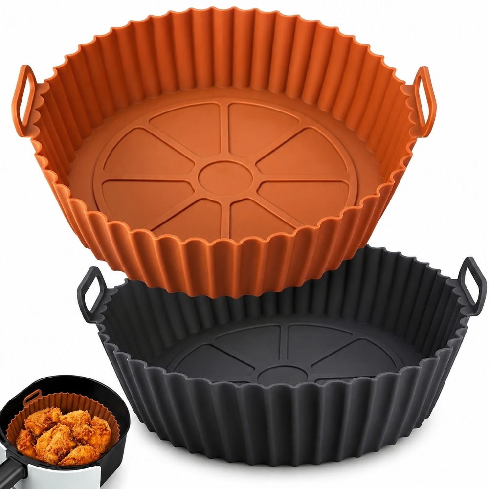 Air Fryer Silicone Basket Reus - Air Fryer Silicone Pot Liner recension och pris
