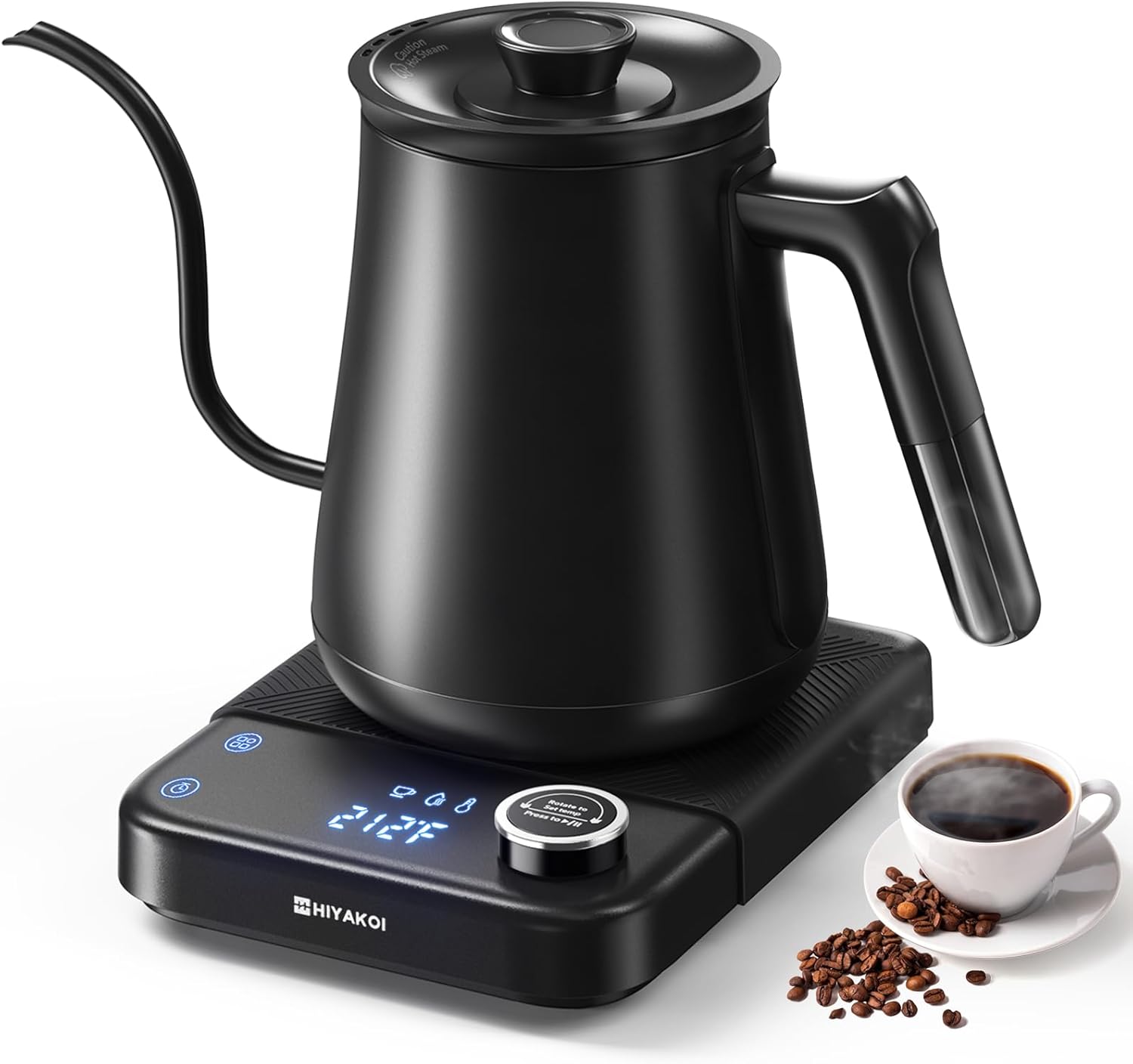 Gooseneck Electric Kettle with - Electric Kettle Temperature Control recension och pris
