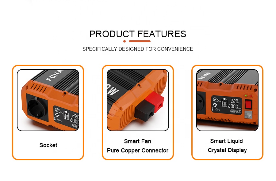 1800W Power Inverter DC 12V to - Home Appliances recension och pris