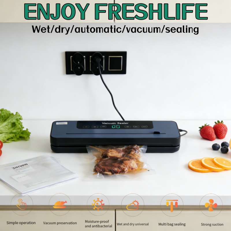 2026 6-in-1 Automatic Electric - Food Vacuum Sealer Machine recension och pris