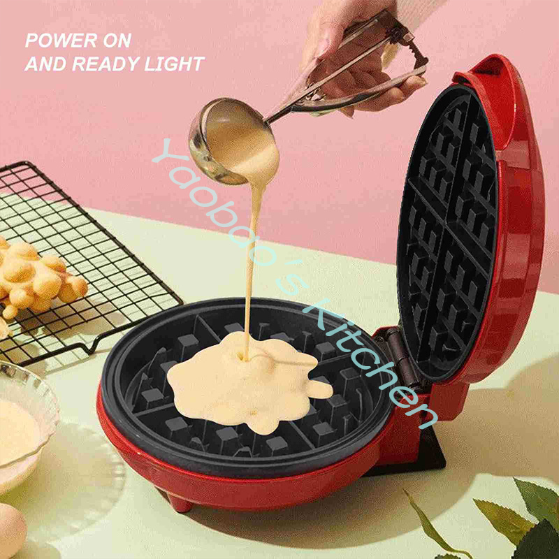Mini Electric Portable Grill W - Mini Waffle Maker Machine recension och pris
