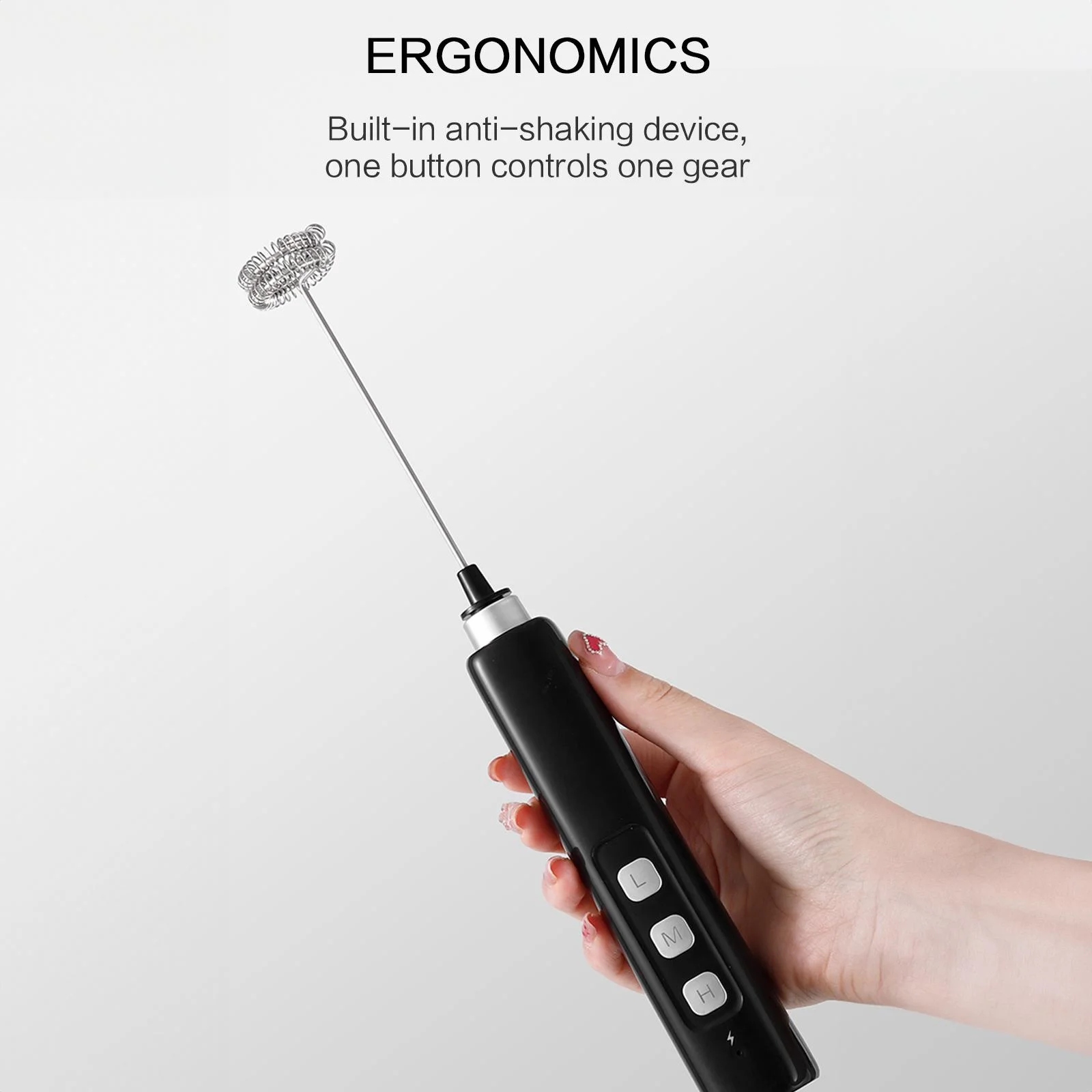 USB Rechargeable Handheld Milk - Electric Milk Frother Handheld recension och pris