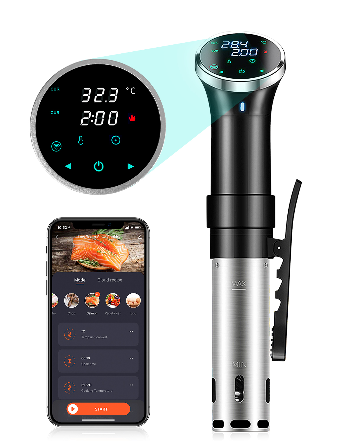 Sous Vide Cooker 1100W Immersi - Digital Sous Vide Precision Cooker recension och pris
