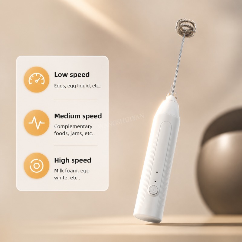 MINI Milk Frother USB Recharge - Electric Milk Frother Handheld recension och pris