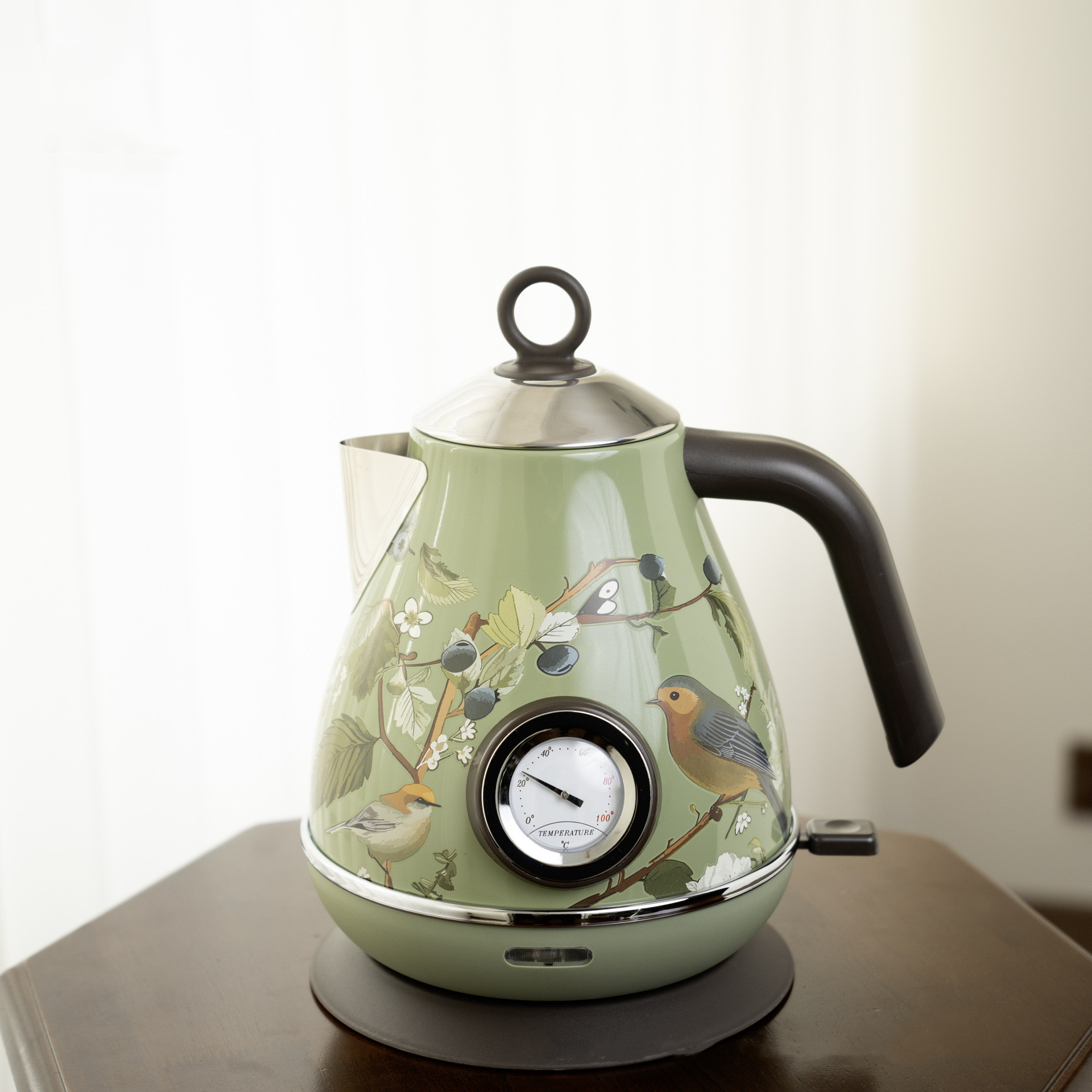 1.7L Retro Pink Floral Electri - Electric Kettle Temperature Control recension och pris