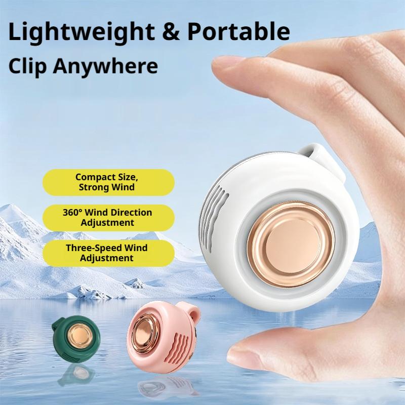Portable Clip-on Fan USB Recha - Portable Blender Usb Rechargeable recension och pris