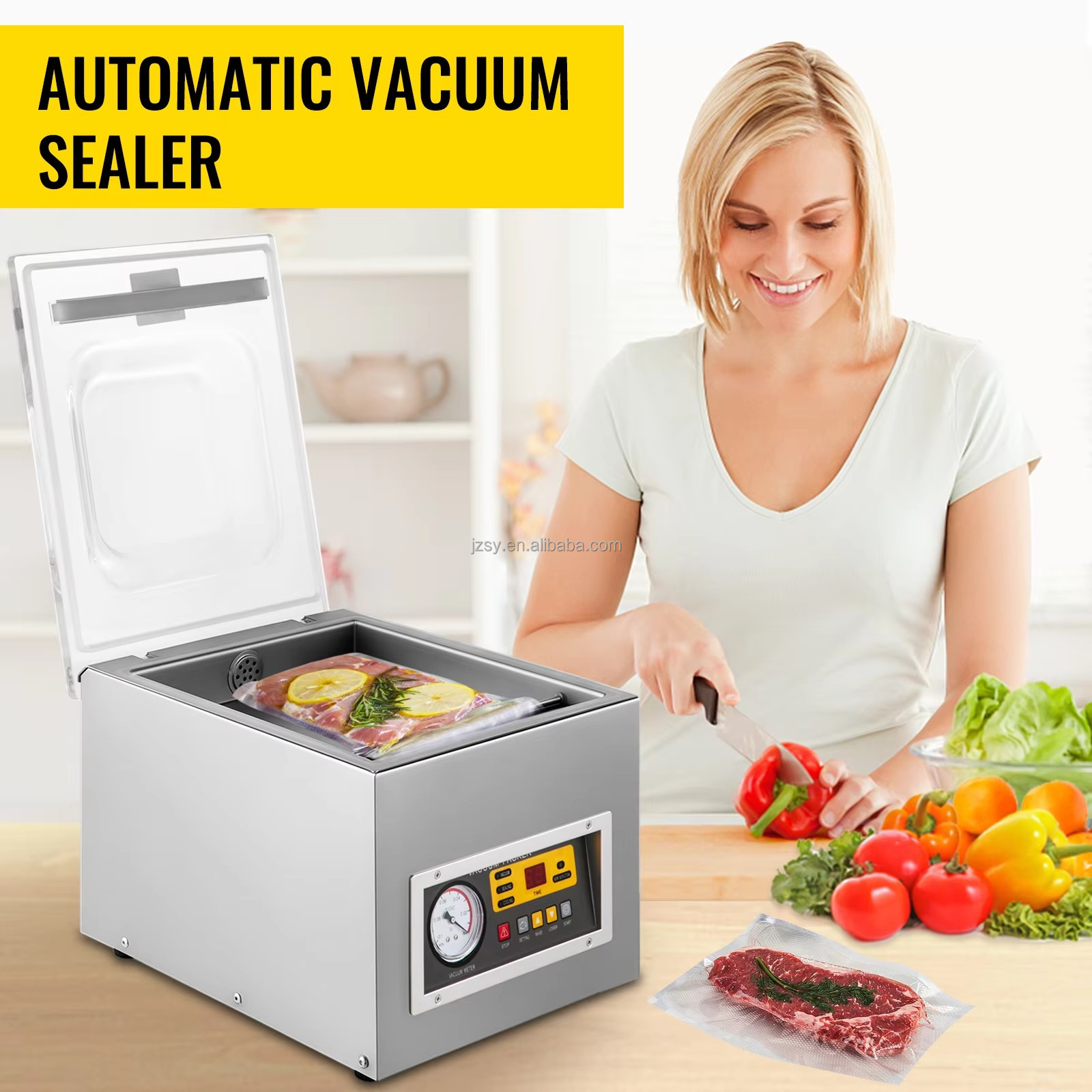 Vacuum Packing Machine Commerc - Food Vacuum Sealer Machine recension och pris