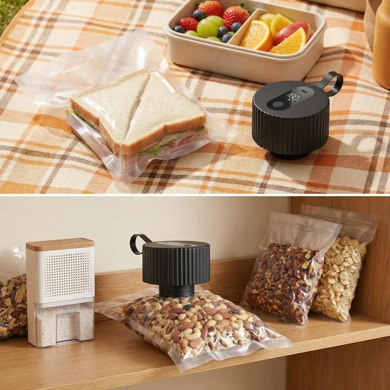 Electric Mason Jar Vacuum Seal - Food Vacuum Sealer Machine recension och pris