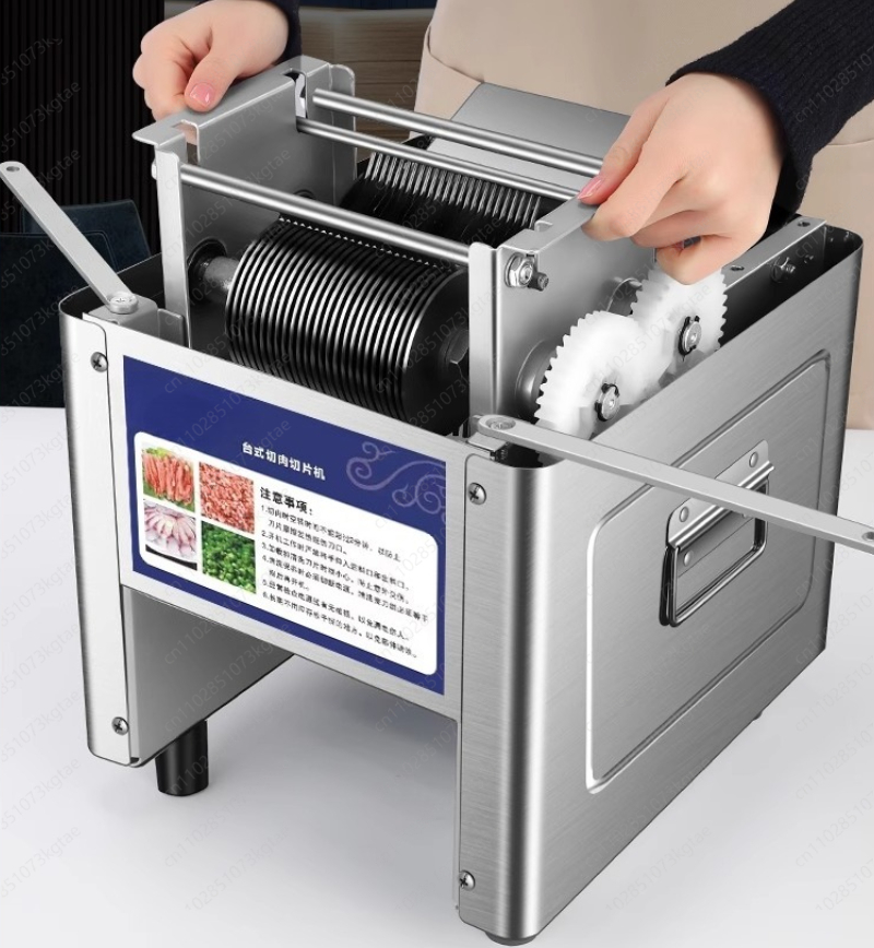 220V Electric Meat Slicer Mach - Automatic Meat Slicer Home recension och pris