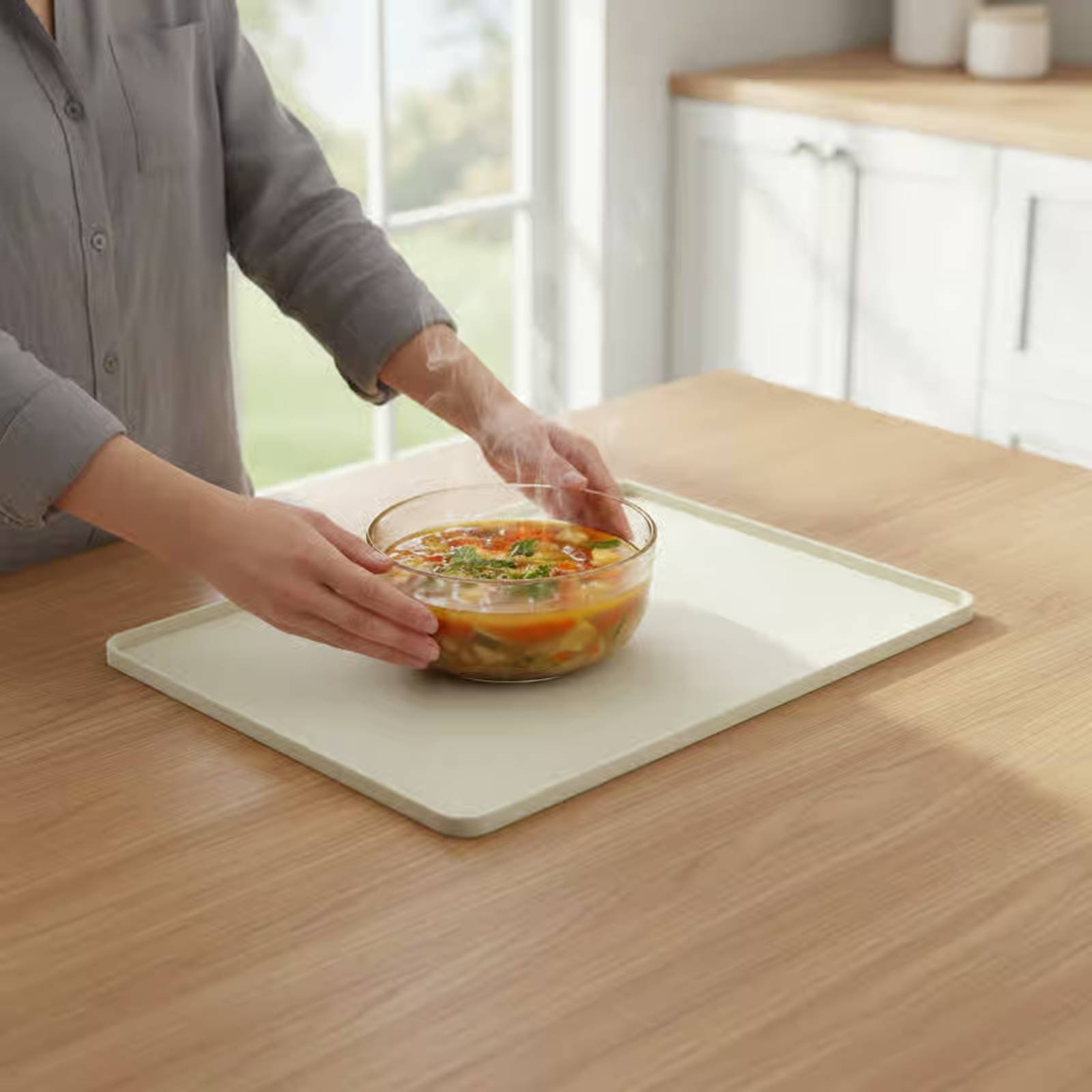 Silicone Microwave Top Mat Fle - Kitchen Appliances recension och pris