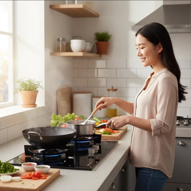 Black Tempered Glass Panel 2 B - Kitchen Appliances recension och pris