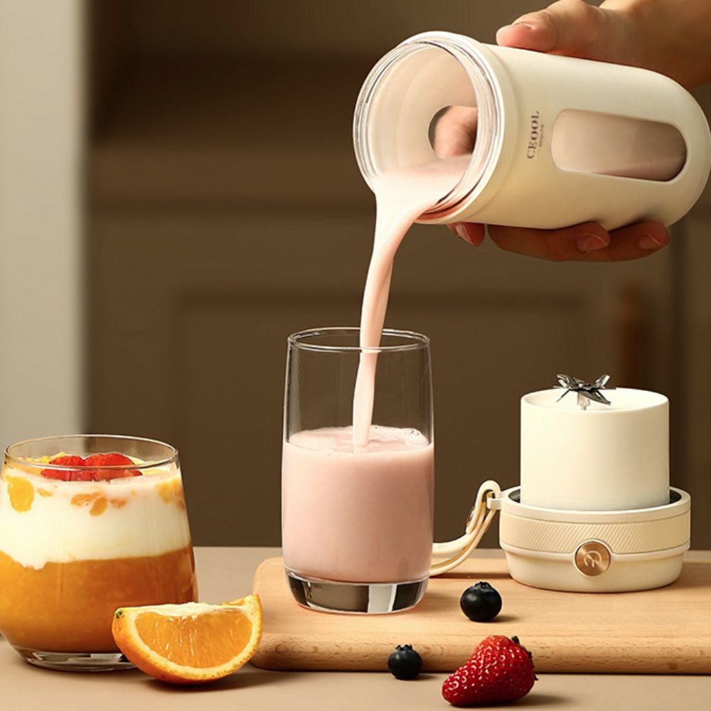 Portable 4/10 Blades Fruit Ble - Portable Blender Usb Rechargeable recension och pris